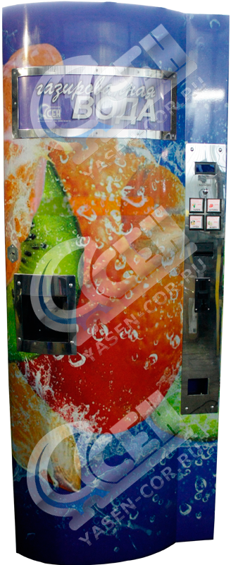 Торговый автомат по продаже газированной воды Монблан