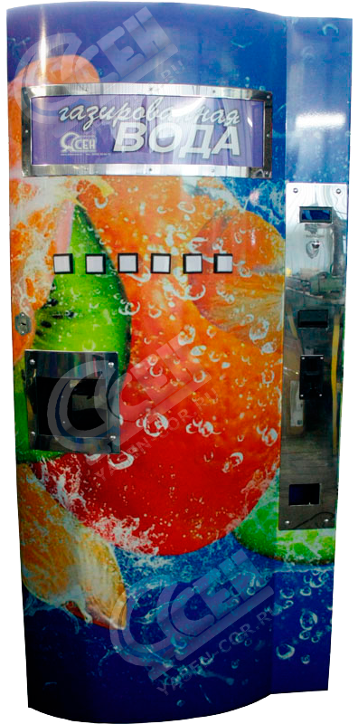 Торговый автомат газ воды Эверест - maxi